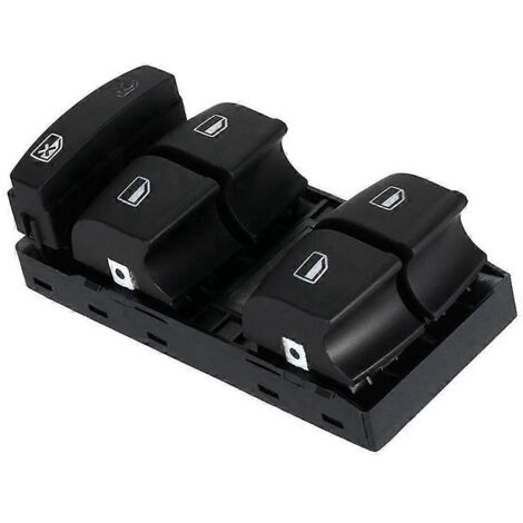 Commande principale de lève-vitre électrique pour Audi A6 A6LC6 4FD959851A Noir (1/5)