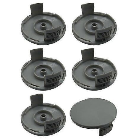 RAC122 Lot de 6 capuchons de bobine de rechange compatibles avec les tondeuses Ryobi RLT4027 / RLT4125 / RLT5027 / RLT6030 / RLT5127 / RLT6130 (Multicolore) (1/5)