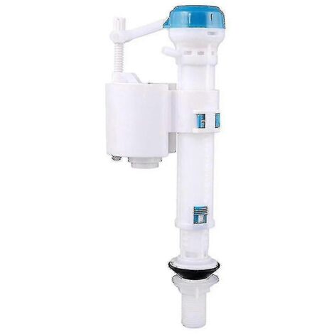 Valve de chasse d'eau réglable pour réservoir de toilette - Bouton-poussoir de chasse d'eau en plastique (1/5)