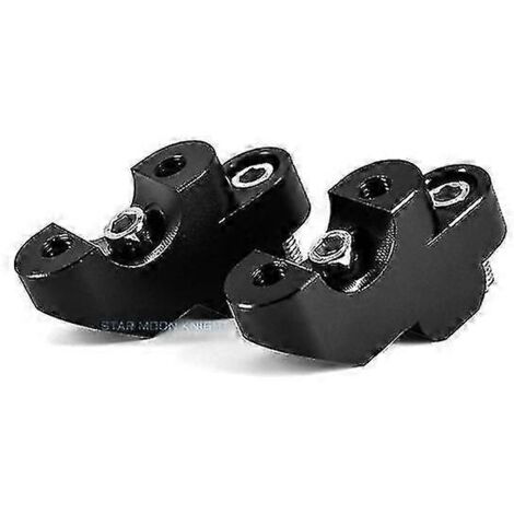 Pour Honda NC750, NC 750 XS, NC750X, 750X (2016-2023) : rehausseurs de guidon, adaptateurs, fixations de guidon, adaptateurs, CB500X, CB500F, CB300F (noir, sans logo). (1/5)