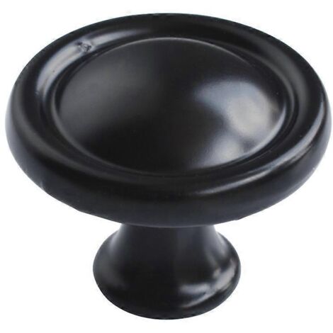 Armoires de chambre à coucher, tiroir de cuisine, poignée de tiroir, bouton noir, porte d'armoire (1/5)