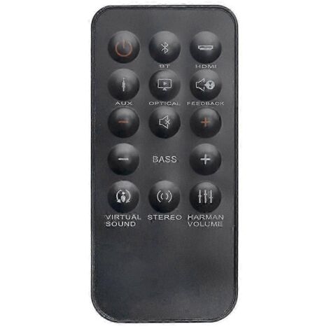 Télécommande pour barre de son home cinéma SB350 SB 350 SB250 SB 250 Cinema Base Soundbase 2.2 (noire) (1/5)