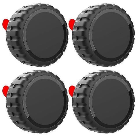 Lot de 4 étuis de protection adhésifs étanches en polycarbonate pour traceur Bluetooth Apple AirTag. (1/5)