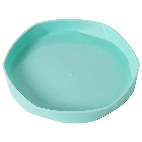 Soucoupe robuste et durable pour pots de fleurs, en plastique épais, multicolore, pour jardin - Vert (1/5)