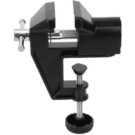 Étau d'établi Mini en alliage d'aluminium, étau de table à rotation 360°, pince de serrage domestique, outil universel pour machines-outils. (1/4)