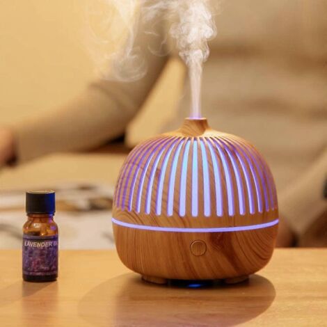 Humidificateur à brume fraîche 3 en 1, diffuseur d'huiles essentielles, silencieux (30 dB), arrêt automatique, mini-humidificateur pour chambre, chambre de bébé, bureau (1/4)