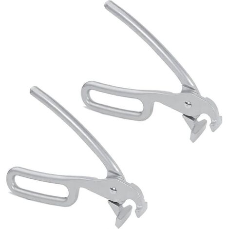 Pinces à pizza 2024 pour moules à pizza profonds, pinces robustes en aluminium moulé, pinces à wok pour pizzas chaudes au four (1/5)