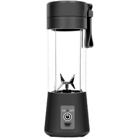 2024Blender portable Mini blender Smoothies Shakes Extracteur de jus Tasse Rechargeable USB Six lames (1/5)