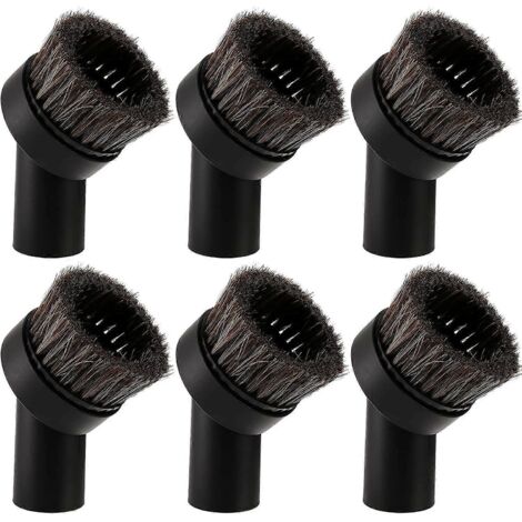 Lot de 20246 brosses d'aspirateur rondes de 32 mm (1,25 po), en crin de cheval, pour dépoussiérage. (1/5)