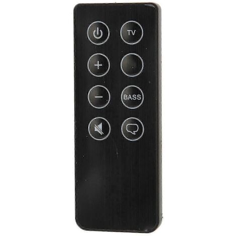 Télécommande de remplacement universelle pour barre de son, compatible avec de nombreux modèles. (1/5)