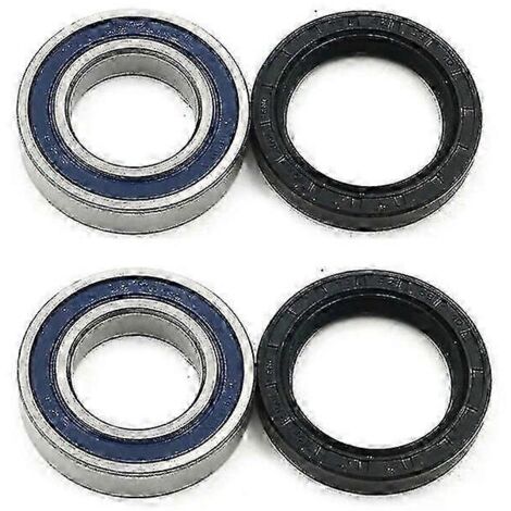 Kit de joints d'étanchéité pour moyeu de roue arrière gauche (essieu) pour Honda Foreman 400, 450, 500 Rubicon 500 et Rancher 350, 400 et 420 (référence 91055-HN5-6812, paires). (1/5)