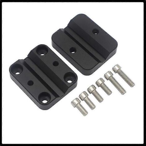 Support de téléphone/GPS noir pour moto BMW R1200GS LC Adv R1250GS S1000XR CRF1000L (12 mm/16 mm) (1/5)