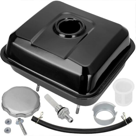 Réservoir d'essence avec bouchon anti-taches compatible avec les moteurs Honda GX200, GX160, GX140, 196 cm³, Predator, Baja Warrior Heat, 5,5 CV, 6,5 CV, MB165 et MB20 (1/5)