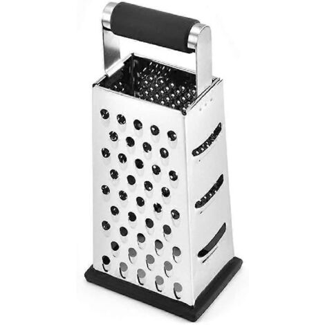 Râpe verticale en acier inoxydable à quatre faces pour concombres, carottes et fromage, râpe, melon, rabot (1/5)