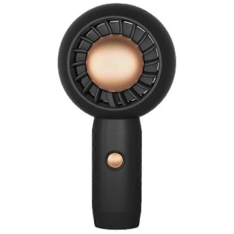 Ventilateur portable USB silencieux 2024, petit ventilateur mignon et créatif avec aromathérapie, noir (1/5)