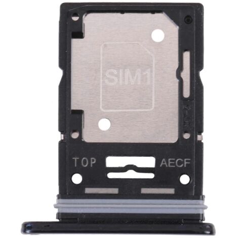 Tiroir pour carte SIM compatible avec Samsung Galaxy A53 5G SM-A536B + Tiroir pour carte SIM / Tiroir pour carte micro SD Noir (1/4)