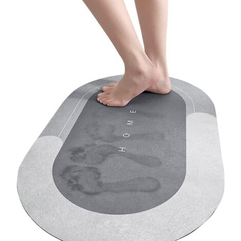 Tapis de bain absorbant et antidérapant, tapis de douche et de salle de bain, tapis de bain antidérapant, tapis de bain doux, salle de bain (1/5)