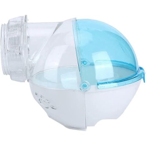 Roue d'exercice transparente anti-odeurs pour hamster, jouet pour petits animaux de compagnie, jouet pour rats. (1/5)