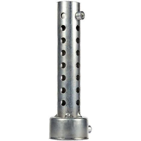 Insert de chicane de silencieux d'échappement universel pour moto (argent) (42 mm) (1/5)