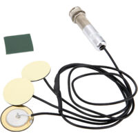 Capteur Piézoélectrique Auto-Collant pour Guitare Acoustique et Ukulélé, Installation Sans Perçage (Noir)