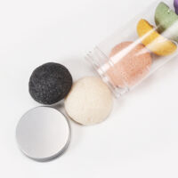 Éponges Konjac 100% Naturelles pour Nettoyage Visage et Corps - 8 Pièces Douces et Exfoliantes