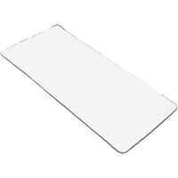 Serviette Douce en Polaire 60x120 cm pour Salon de Coiffure et Spa, Blanche et Absorbante