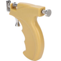 Pistolet de perçage d'oreille professionnel avec boucles en acier inoxydable - Kit complet