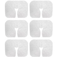 100 pièces Housses Visage Jetables Non-Tissé, Protection Hygiénique pour Table Massage Visage, Équipement Professionnel pour Instituts et Salons de Beauté