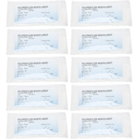 12 unités de fil de suture en polypropylène pour entraînement médical, fermeture de plaies, emballé individuellement, taille 3/0