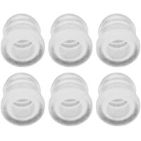 30 pièces bouchons d'oreille en plastique transparent souple, accessoires pour embouts auditifs et tubes