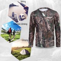 T-shirt Homme Sport Respirant Manches Longues pour Randonnée et Fitness (Taille XL)