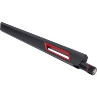 Antenne WiFi 10dbi 2.4G/5.8G Pliable, Gain Haut pour Routeur, PC, Répéteur, Booster Signal WiFi
