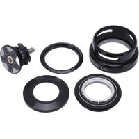Jeu de direction VTT étanche double roulement, usinage CNC pour fourche avant et cadre 44-49,7 mm, compatible VTT tout-suspendu et rigide.