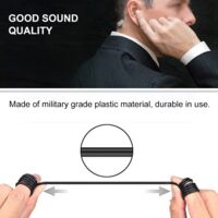 Adaptateur de Prise Jack Militaire pour Casque Micro Écouteurs Radio Talkie-Walkie