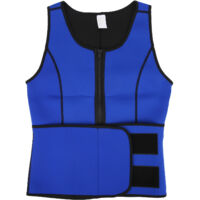 Veste Amincissante en Néoprène pour Femme, Vêtement Minceur Ajustable pour le Sport et le Sauna - Taille XXL