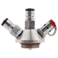 Système de robinet Mini Kegball Lock, pour tous les mini-fûts de bière pour le brassage amateur