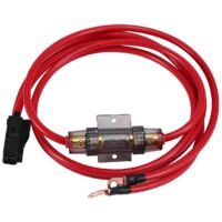 Câble d'alimentation pour amplificateur, fiche de câble d'alimentation 10 mm, 2 câbles pour