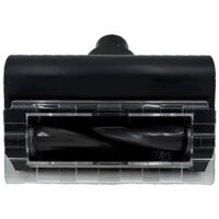Brosse rotative pour aspirateur, conçue pour éliminer les acariens des tapis.