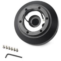Kit moyeu court de volant E30H pour BMW Série 5 E30 (318, 1984-1990), noir