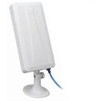 Répéteur WiFi longue portée 150 Mbps, routeur sans fil extérieur, blanc