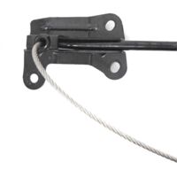 Treuil de roue de secours pour voiture, support de roue de secours pour noir