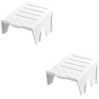 Petit range-chaussures en plastique, organisateur de chaussures, petit range-chaussures blanc