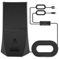 Antenne TV intérieure et extérieure, antenne TV numérique HD DVB-T2