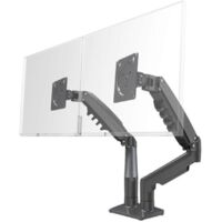 Bras de support pour écran de bureau à ressort F160, support double écran 17-27 pouces B