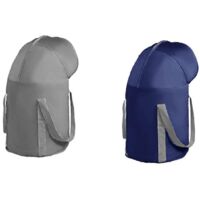 Lot de 2 seaux pliables pour bain de pieds, bassin de trempage profond et portable