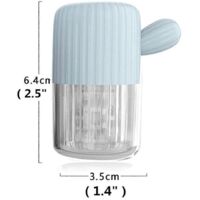 Machine de nettoyage portable pour lentilles de contact - Lave-lentilles de contact bleu