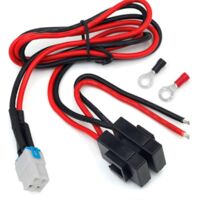 Câble d'alimentation CC 4 broches 12AWG pour radio FT-450D