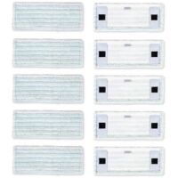 Lot de 10 chiffons de rechange compatibles avec les balais vapeur Clean Twist M.