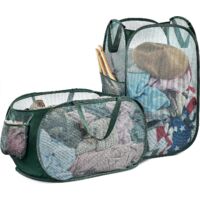 Panier à linge, couvertures pour panier à linge, panier à linge à roulettes, panier à linge avec couvercle, organisateur de panier à linge, idées de paniers à linge pour petits espaces