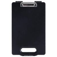 Boîte de rangement en plastique A4 pour documents, porte-documents, porte-documents portable